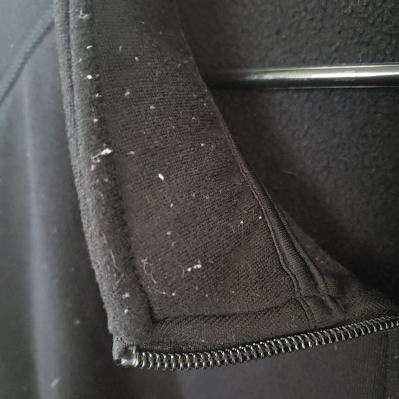 ⭐ Mens Adidas Golf Black Zip Up Sweatshirt Size XL - Picture 4 of 6